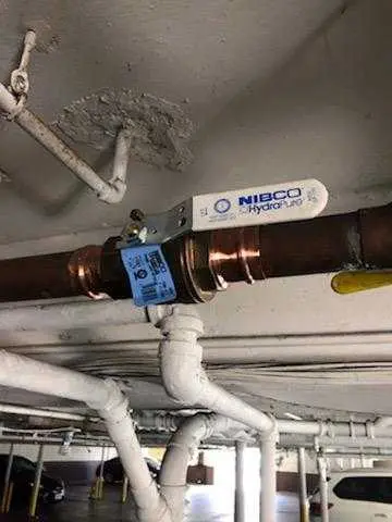 Copper pipe repair and valve work for Gas Leak Detection in Echo